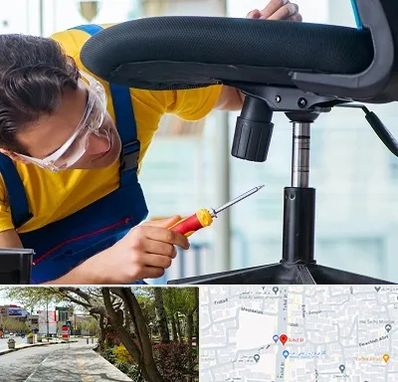 تعمیر صندلی اداری در خیابان توحید اصفهان