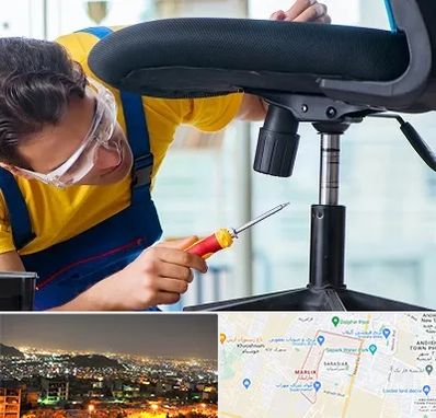تعمیر صندلی اداری در مارلیک کرج