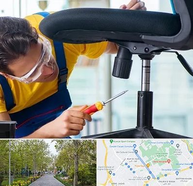 تعمیر صندلی اداری در قدوسی غربی شیراز