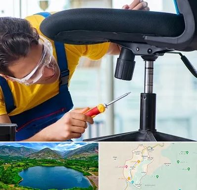 تعمیر صندلی اداری در رودبار