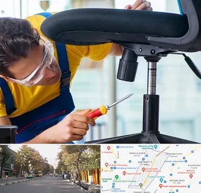 تعمیر صندلی اداری در شریعتی