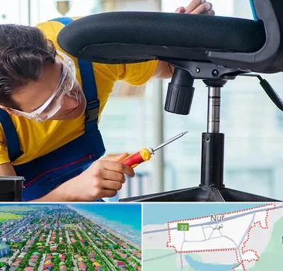 تعمیر صندلی اداری در نور