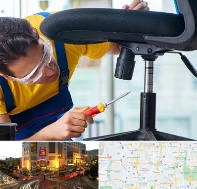 تعمیر صندلی اداری در جنت آباد تهران 