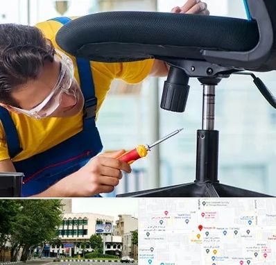 تعمیر صندلی اداری در طالقانی