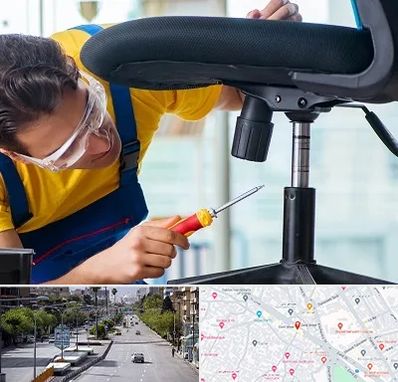 تعمیر صندلی اداری در خیابان زند شیراز