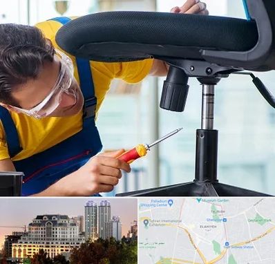 تعمیر صندلی اداری در فرشته 