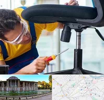 تعمیر صندلی اداری در عفیف آباد شیراز