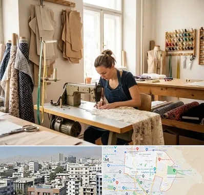 خیاطی در منطقه 14 تهران 