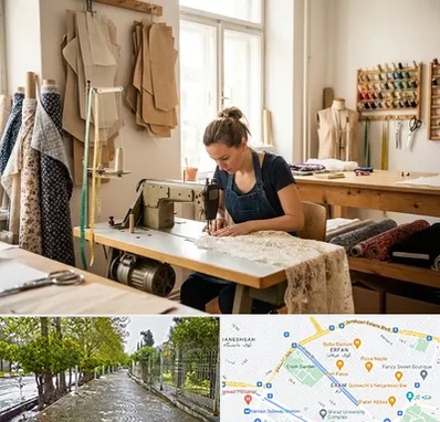 خیاطی در خیابان ارم شیراز 