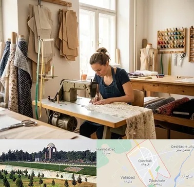 خیاطی در قرچک