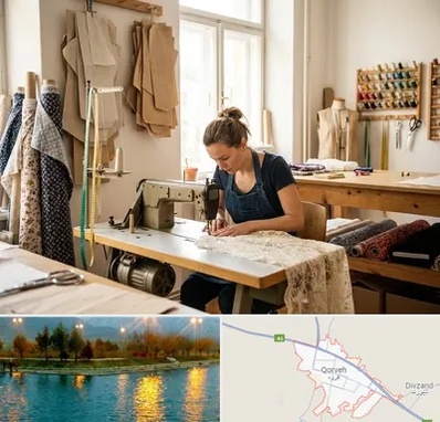 خیاطی در قروه