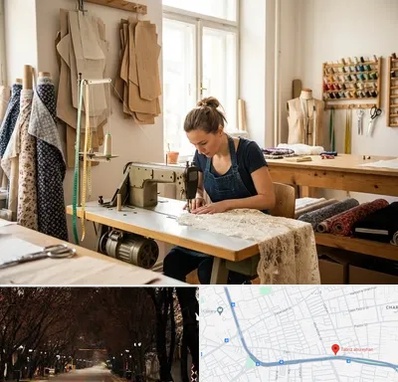 خیاطی در ابوریحان تبریز 