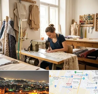 خیاطی در مارلیک کرج