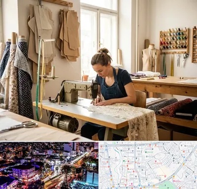 خیاطی در منظریه رشت