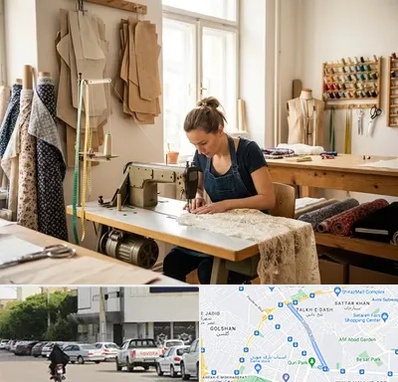 خیاطی در قدوسی شرقی شیراز