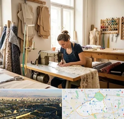 خیاطی در منطقه 19 تهران 