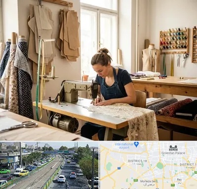 خیاطی در جنوب تهران