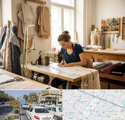 خیاطی در مفتح مشهد 