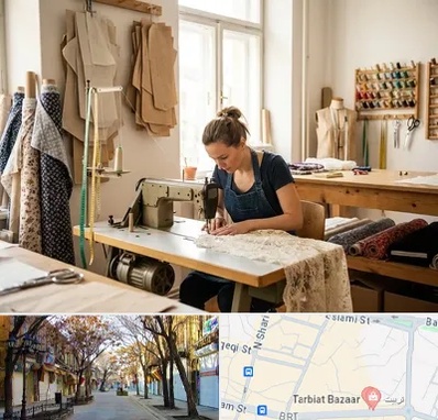 خیاطی در تربیت تبریز 