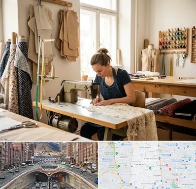 خیاطی در منطقه 10 تهران 