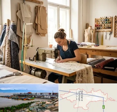 خیاطی در بندر ترکمن