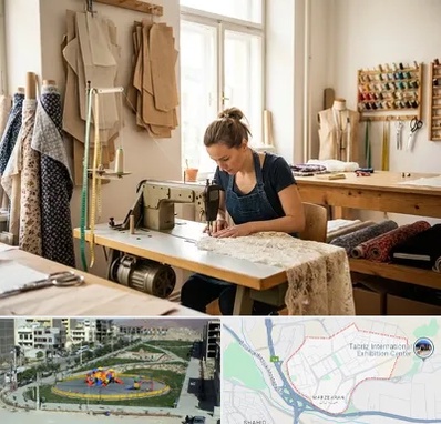 خیاطی در مرزداران تبریز 