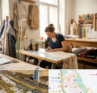 خیاطی در خیابان نیایش شیراز 