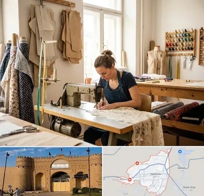 خیاطی در ایرانشهر