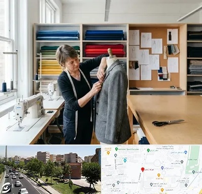 خیاطی زنانه در شهرک آزمایش 