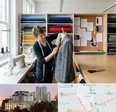 خیاطی زنانه در فرشته