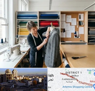 خیاطی زنانه در فرمانیه 