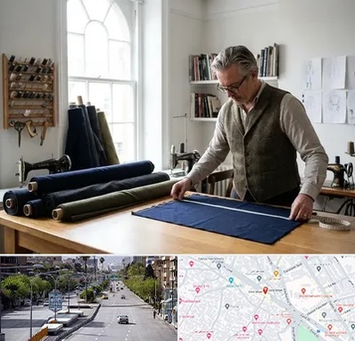 خیاطی مردانه در خیابان زند شیراز 