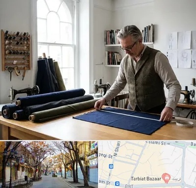 خیاطی مردانه در تربیت تبریز 