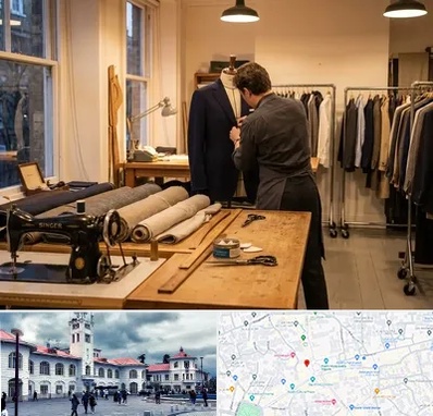 خیاط کت و شلوار در میدان شهرداری رشت 