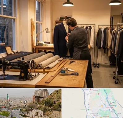 خیاط کت و شلوار در فرهنگ شهر شیراز