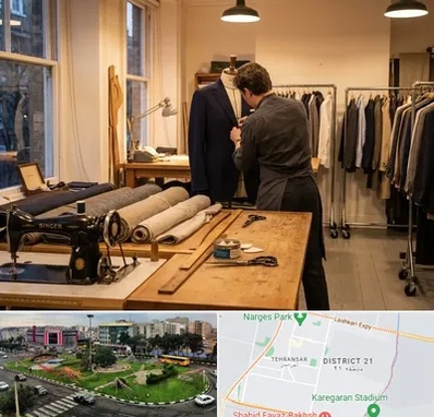 خیاط کت و شلوار در تهرانسر