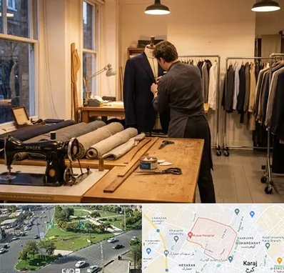 خیاط کت و شلوار در شاهین ویلا کرج 