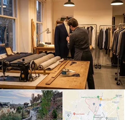 خیاط کت و شلوار در باغستان کرج 