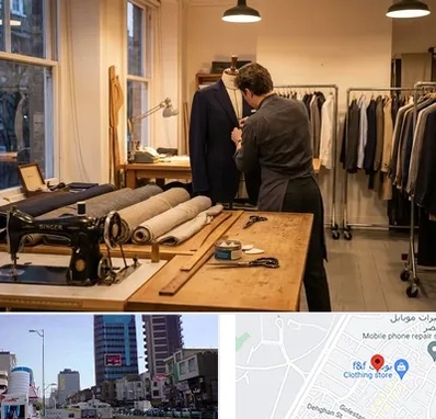 خیاط کت و شلوار در چهارراه طالقانی کرج 