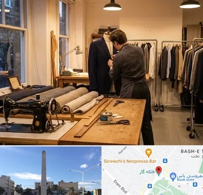 خیاط کت و شلوار در فلکه گاز شیراز