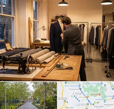 خیاط کت و شلوار در قدوسی غربی شیراز 