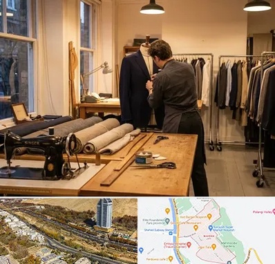 خیاط کت و شلوار در خیابان نیایش شیراز