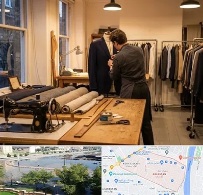 خیاط کت و شلوار در گلستان اهواز 