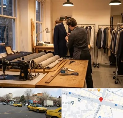 خیاط کت و شلوار در شهناز تبریز 