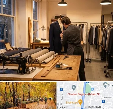 خیاط کت و شلوار در چهارباغ اصفهان