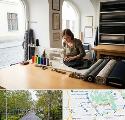 کارگاه خیاطی در قدوسی غربی شیراز