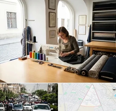 کارگاه خیاطی در سیدی مشهد