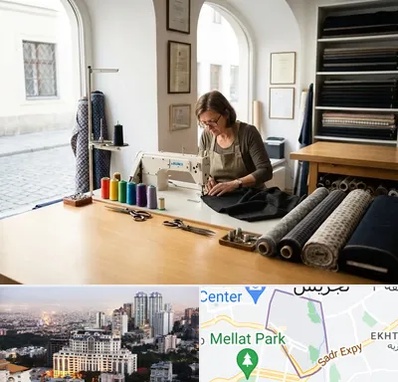 کارگاه خیاطی در الهیه 