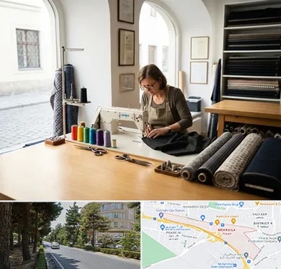 کارگاه خیاطی در مهرویلا کرج 