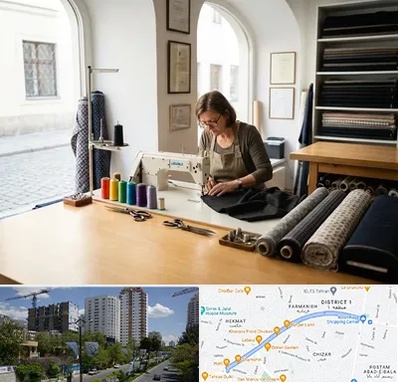 کارگاه خیاطی در اندرزگو 